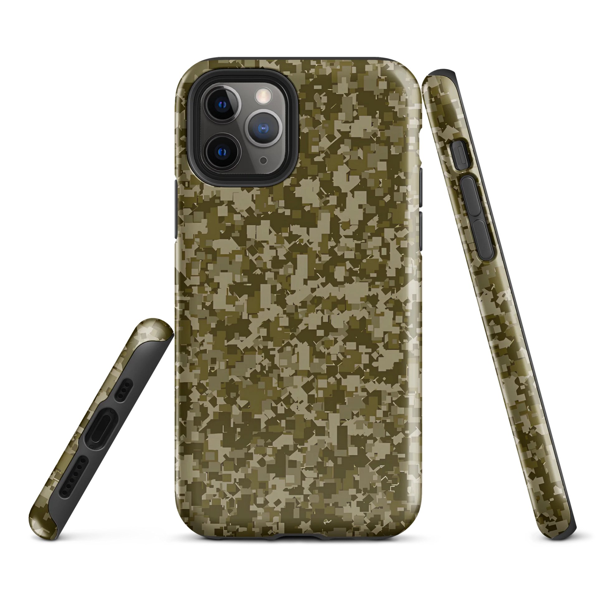 Pixelated Camo Protection: Tough iPhone® Case product image (2)