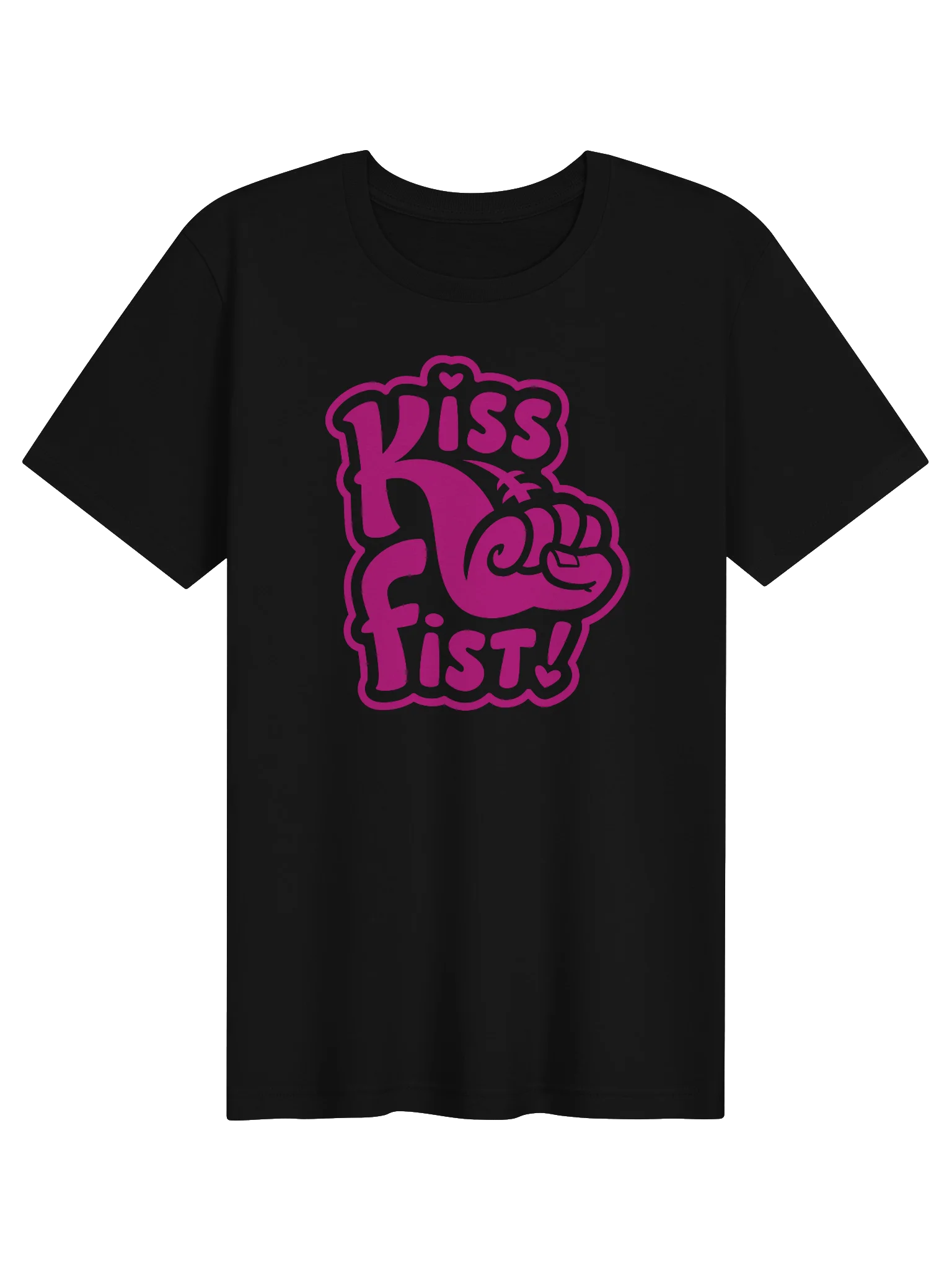 Kiss Fist Pretty in Pink Graphic Tee product image (1)