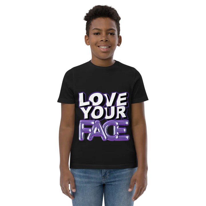 Youth Love Your Face Printed T-Shirt product image (1)