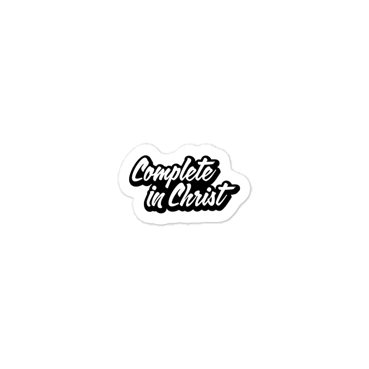 Complete in Christ Kiss-Cut Decal product image (2)