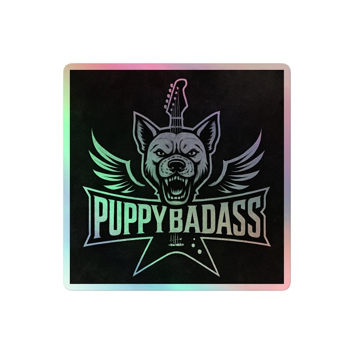 Rebel Pup Holographic Sticker Set product image (2)