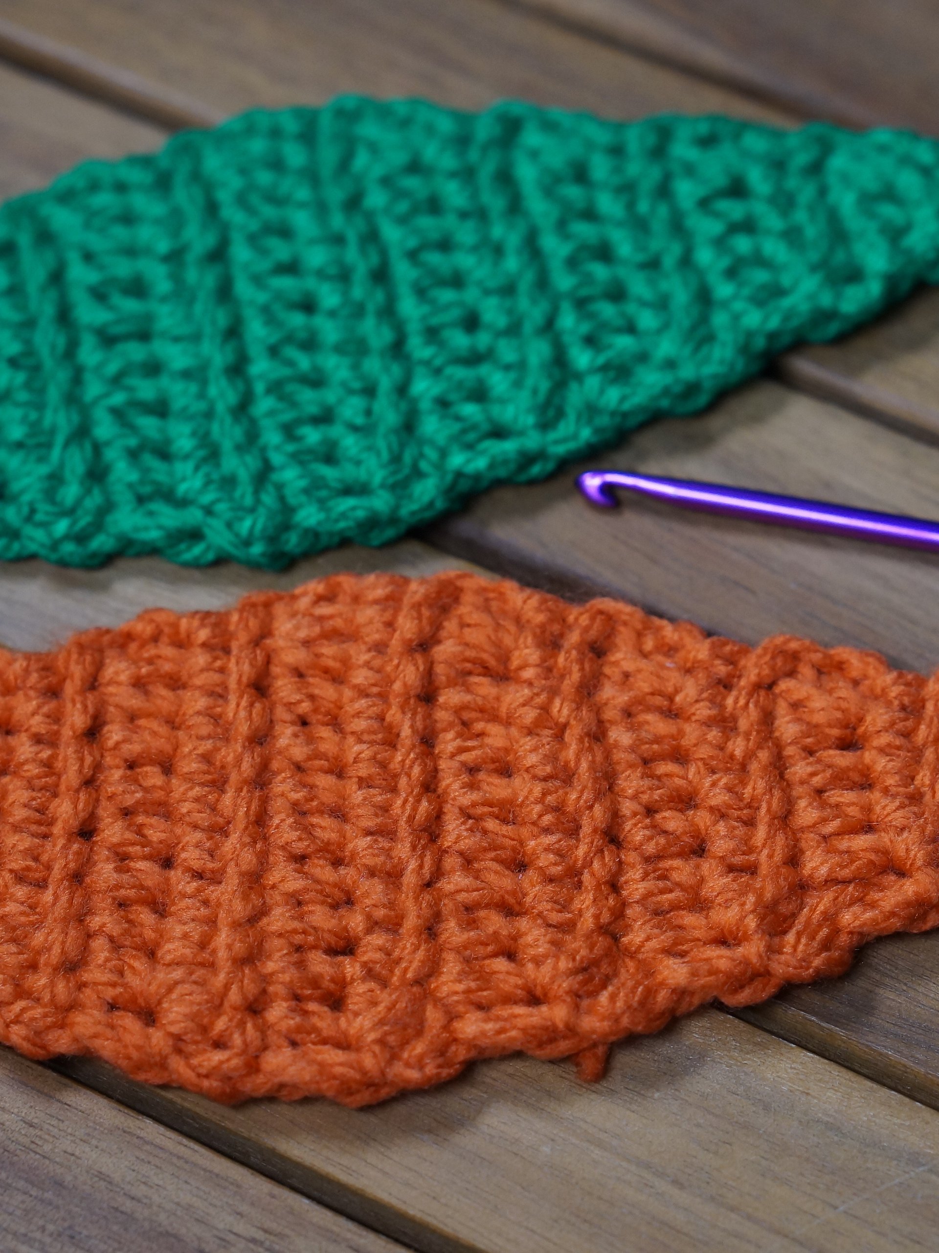 Half double crochet diamond pattern product image (2)
