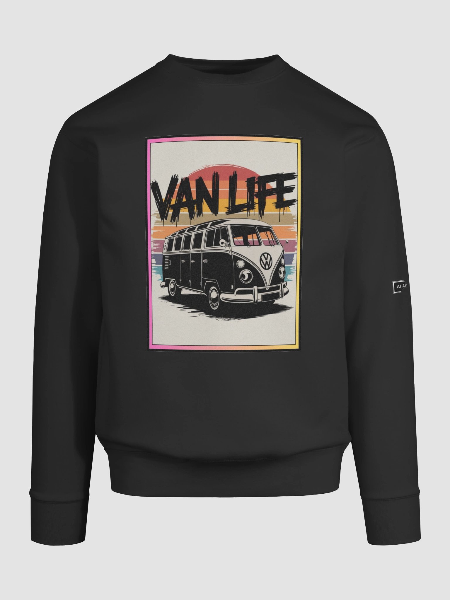 "VAN LIFE" premium cotton sweatshirt product image (7)
