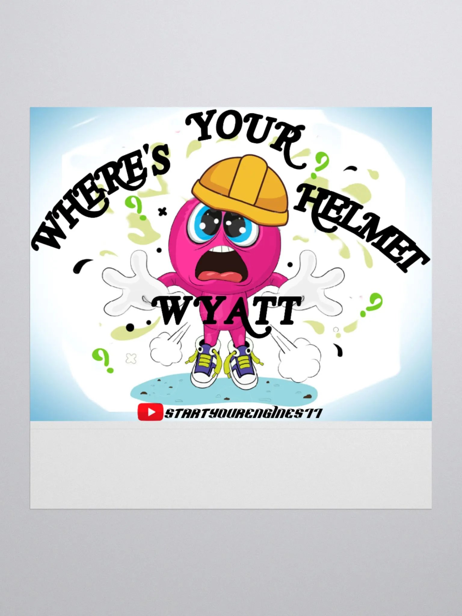 Helmet Sticker product image (2)