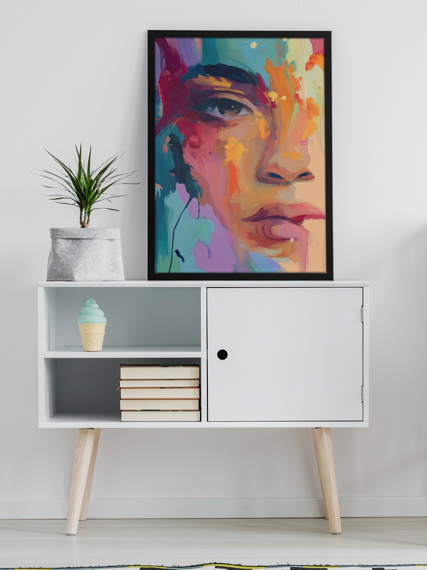 Impressionist Face Poster product image (1)