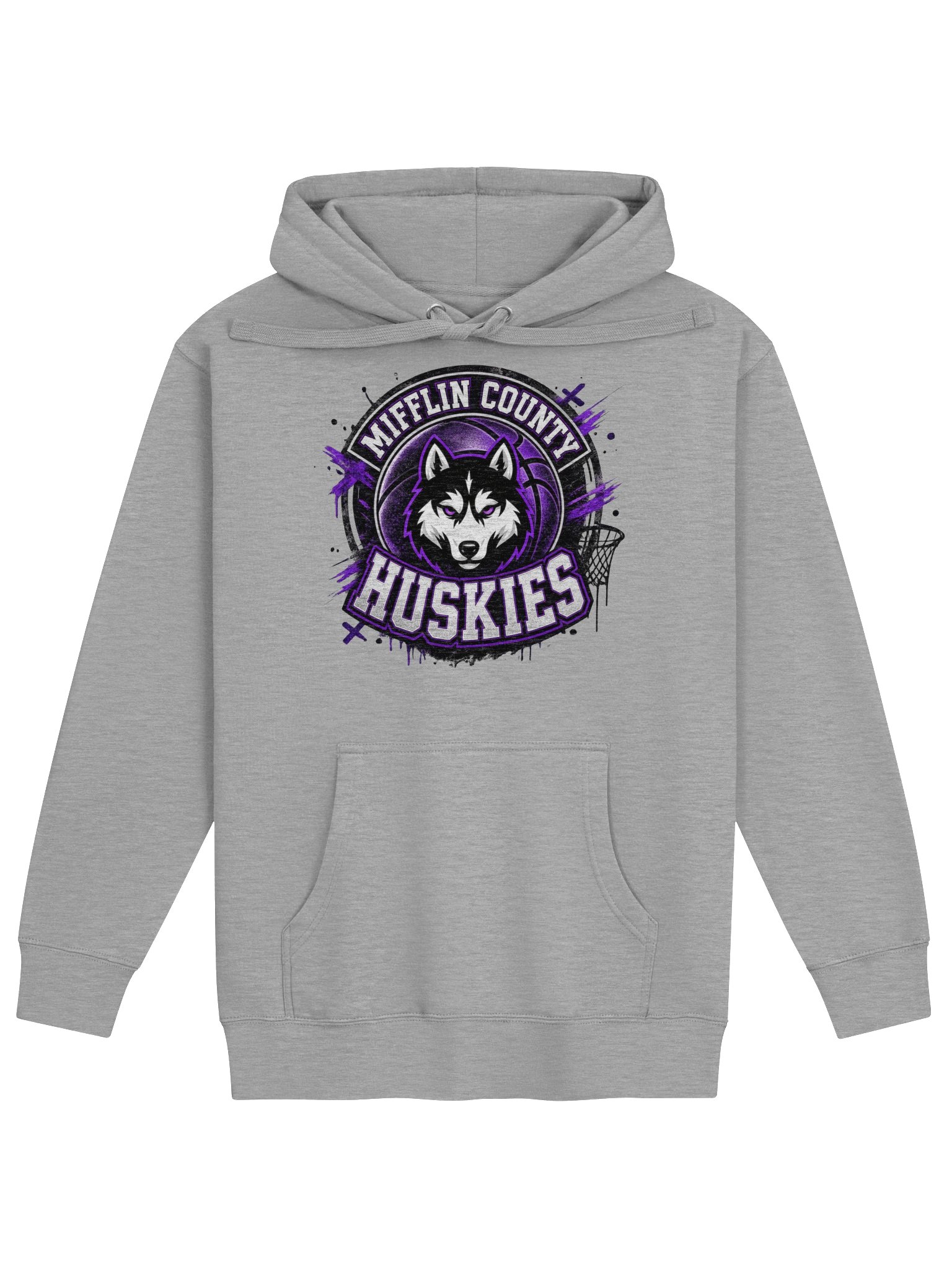 Mifflin County Huskies Grunge Hoodie product image (3)