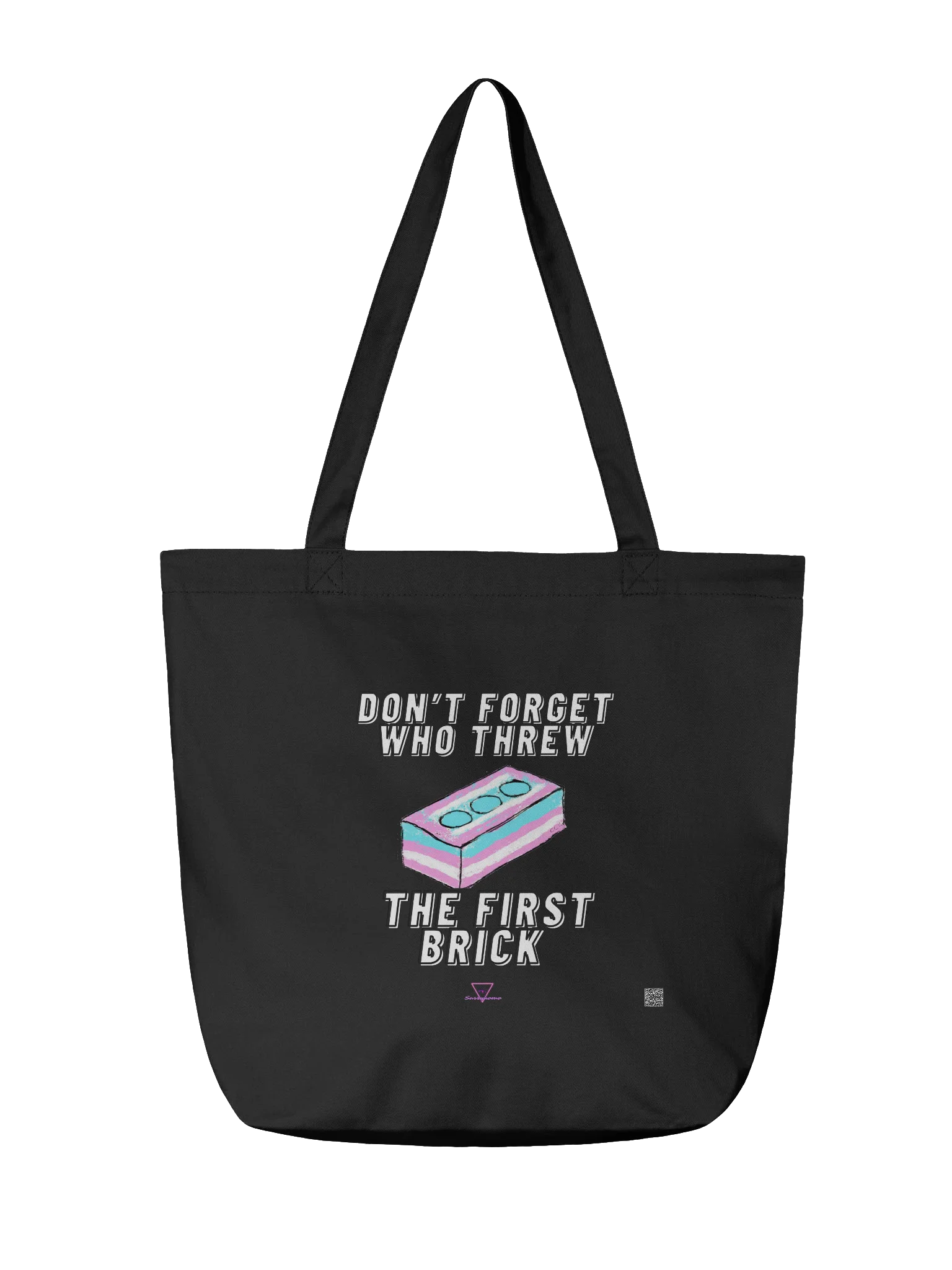 Don't Forget Who Threw The First Brick tote product image (2)