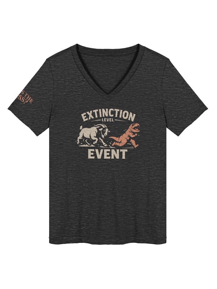 ROUND 19: EXTINCTION LEVEL EVENT WOMEN'S V-NECK product image (2)
