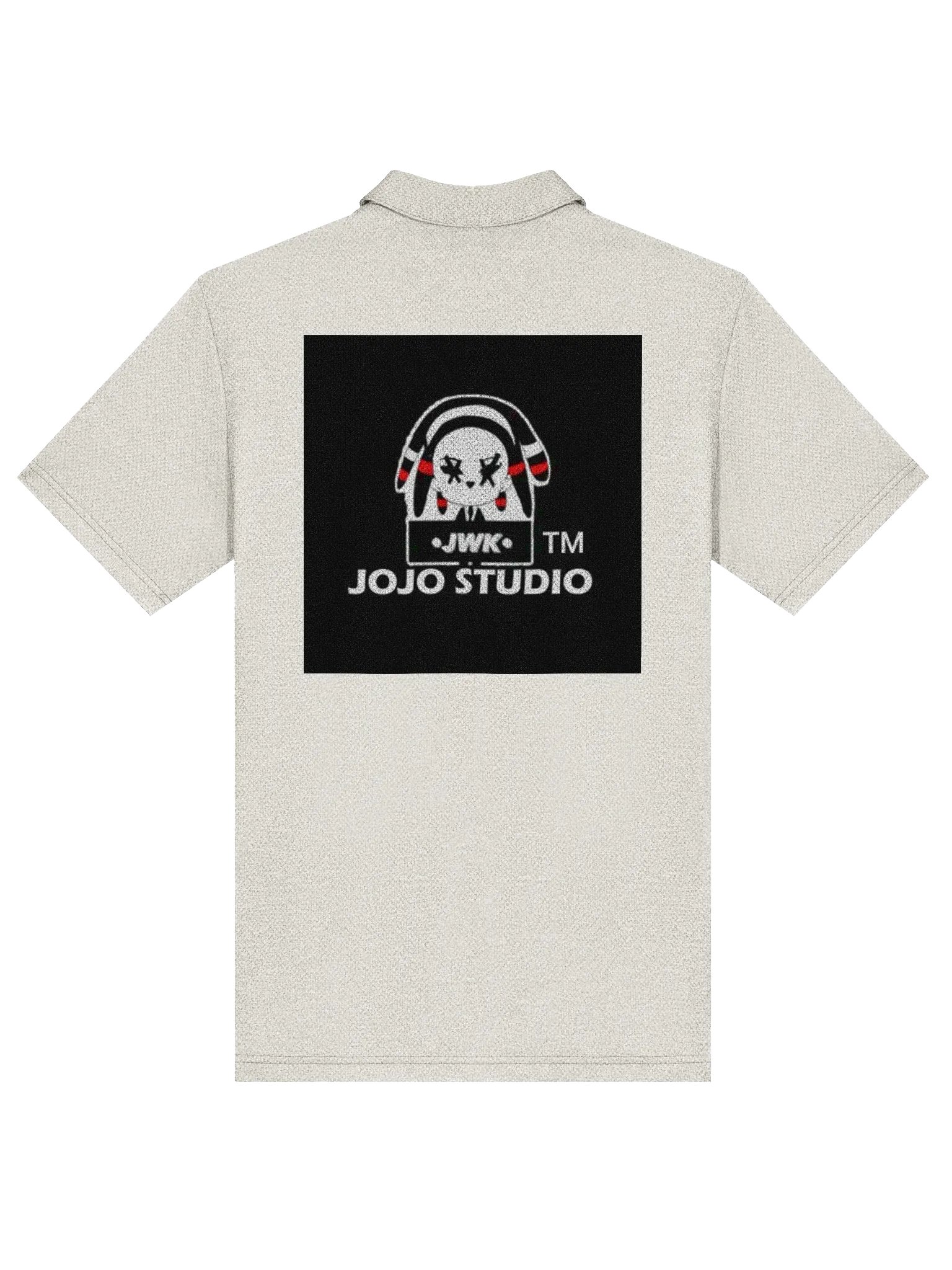JWK JoJo Studio x Chimera Toons Adidas Space-Dyed Polo – Shark Silhouette Creator Collab Sportswear product image (7)