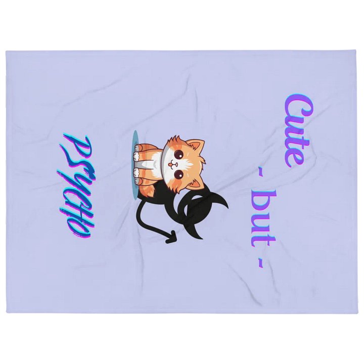 Cute But Psycho Blanket product image (1)
