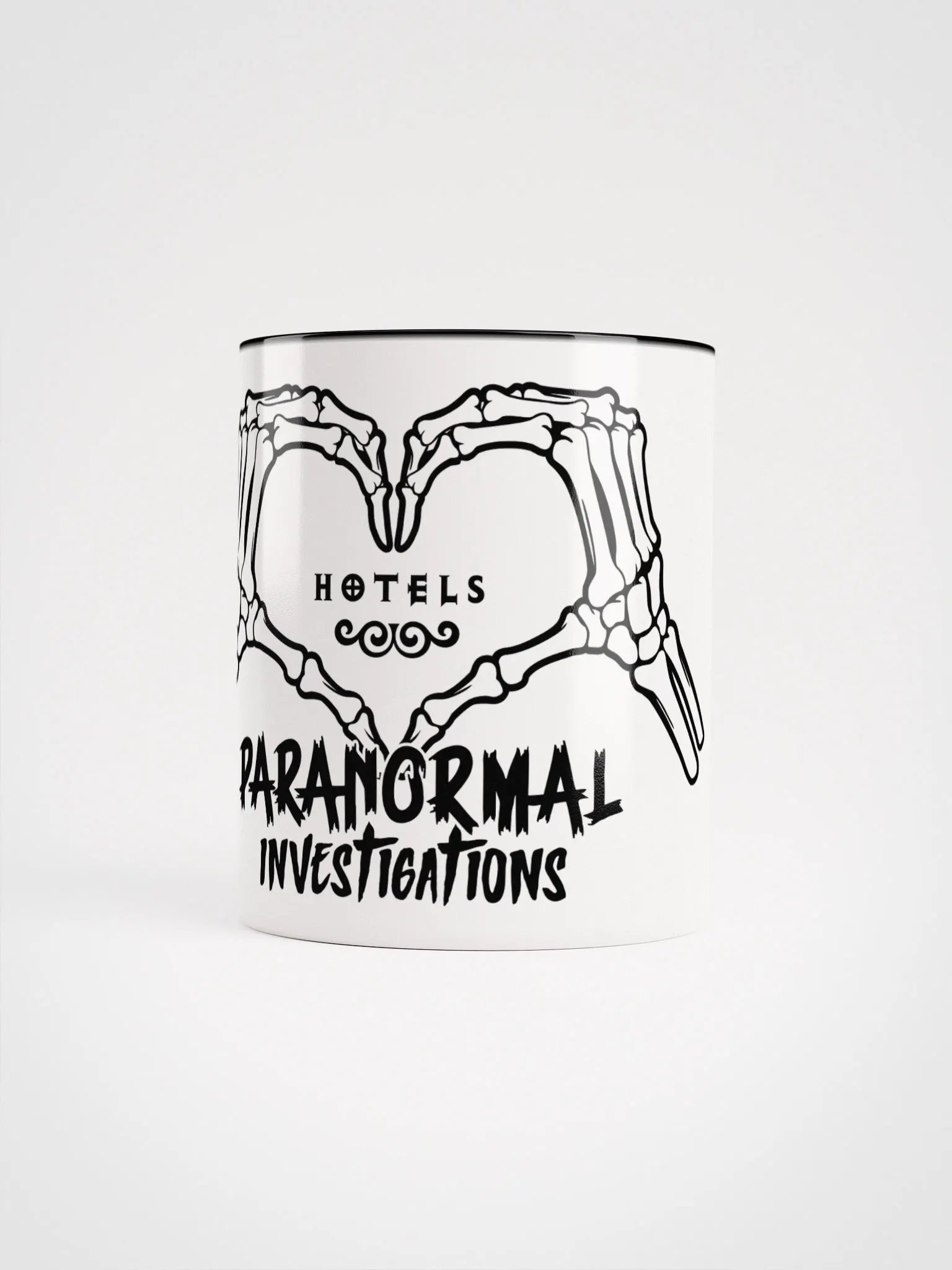 🖤 Hotels White Ceramic Mug product image (1)