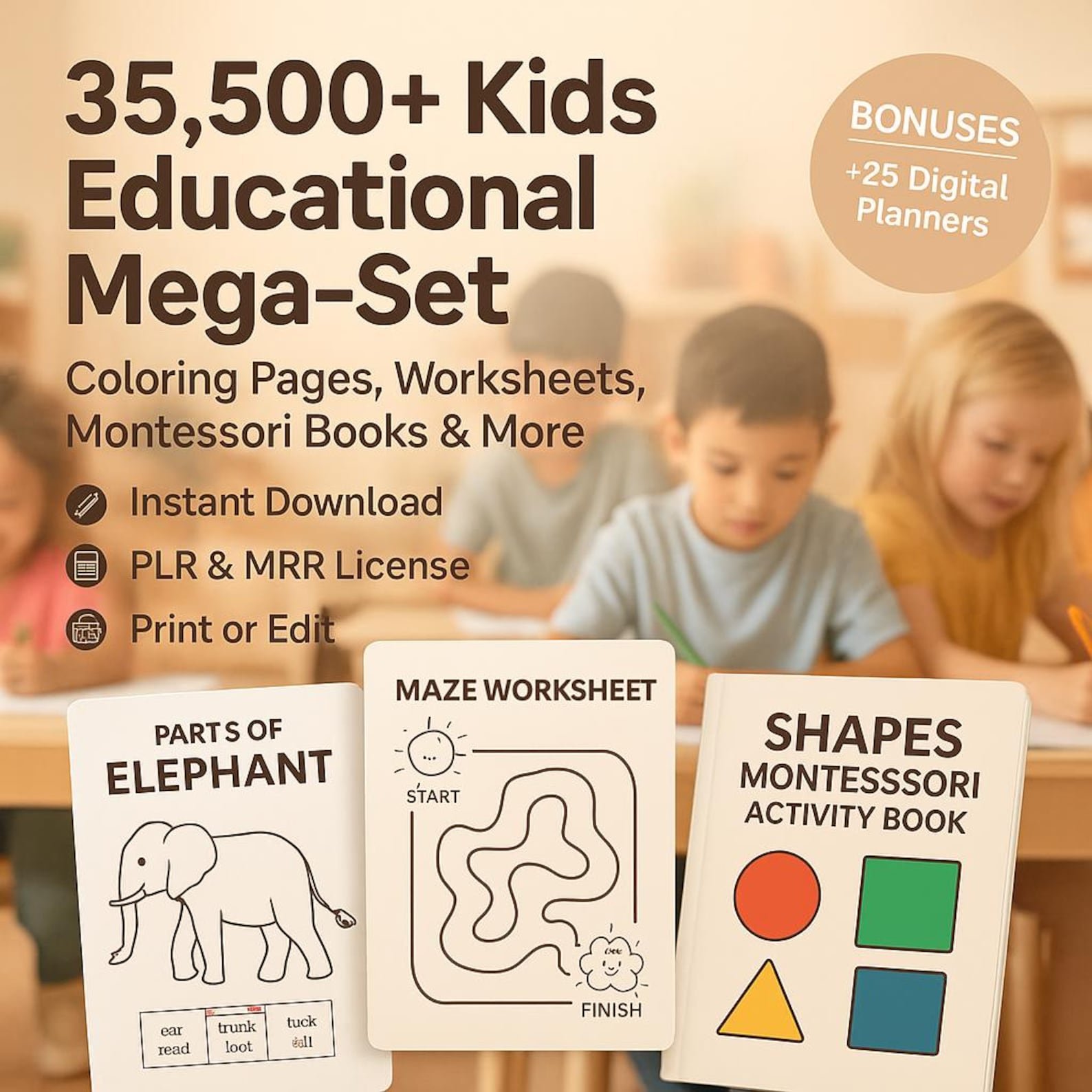 The Ultimate Learning Library for Ages 3-10 (35,000+ Resources) product image (6)