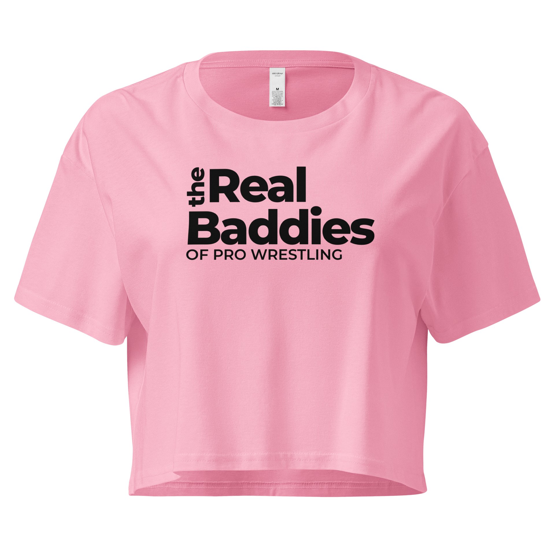 The Real Baddies Of Pro Wrestling Crop Top product image (3)