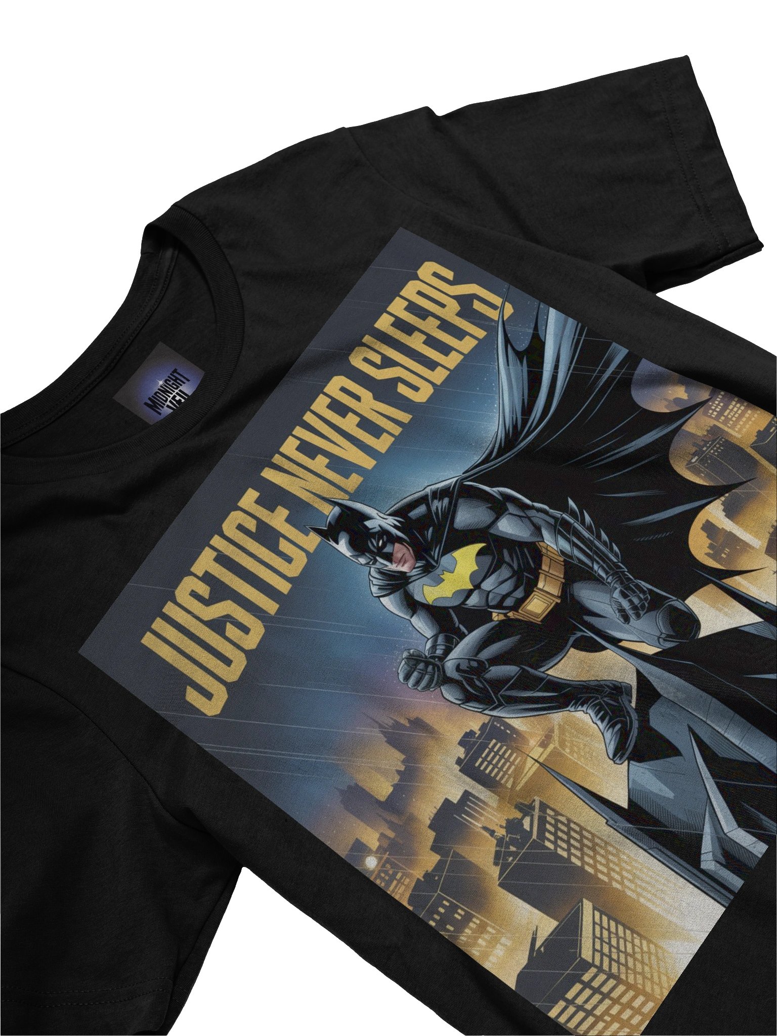Justice Never Sleeps: Batman's Eternal Watch Graphic Tee product image (5)