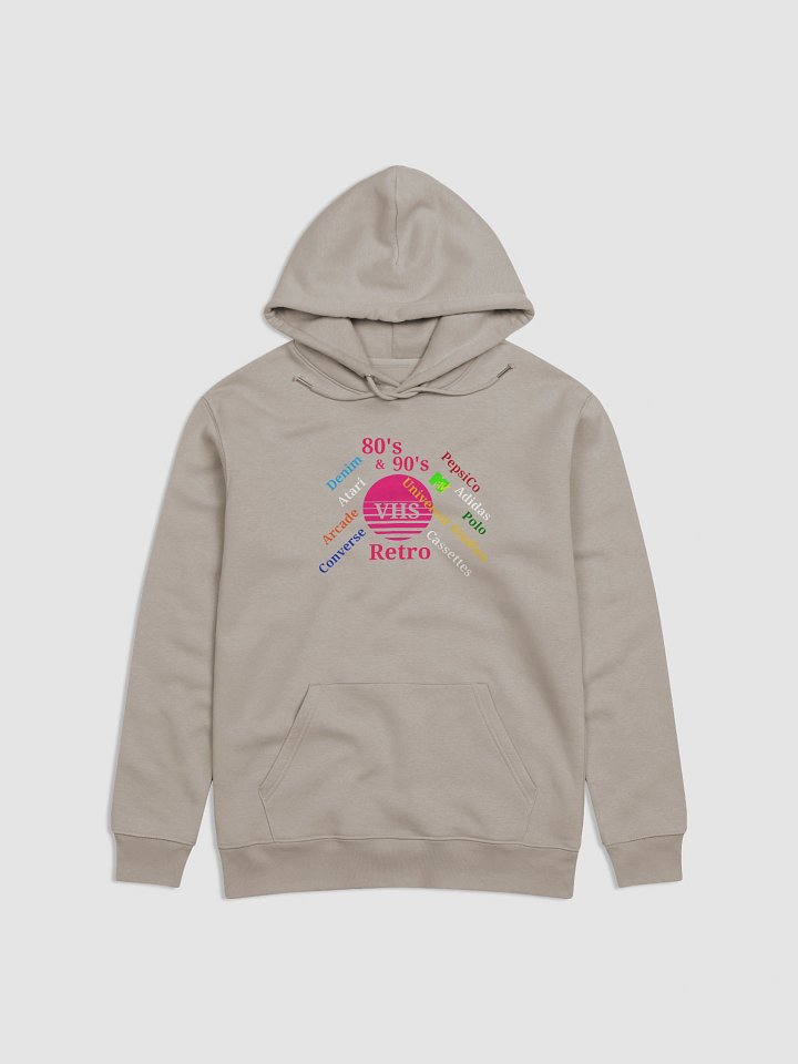 Retro VHS Circle Unisex Hoodie product image (1)