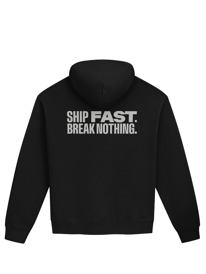 Portainer Hoodie - Ship fast. Break nothing. product image (2)