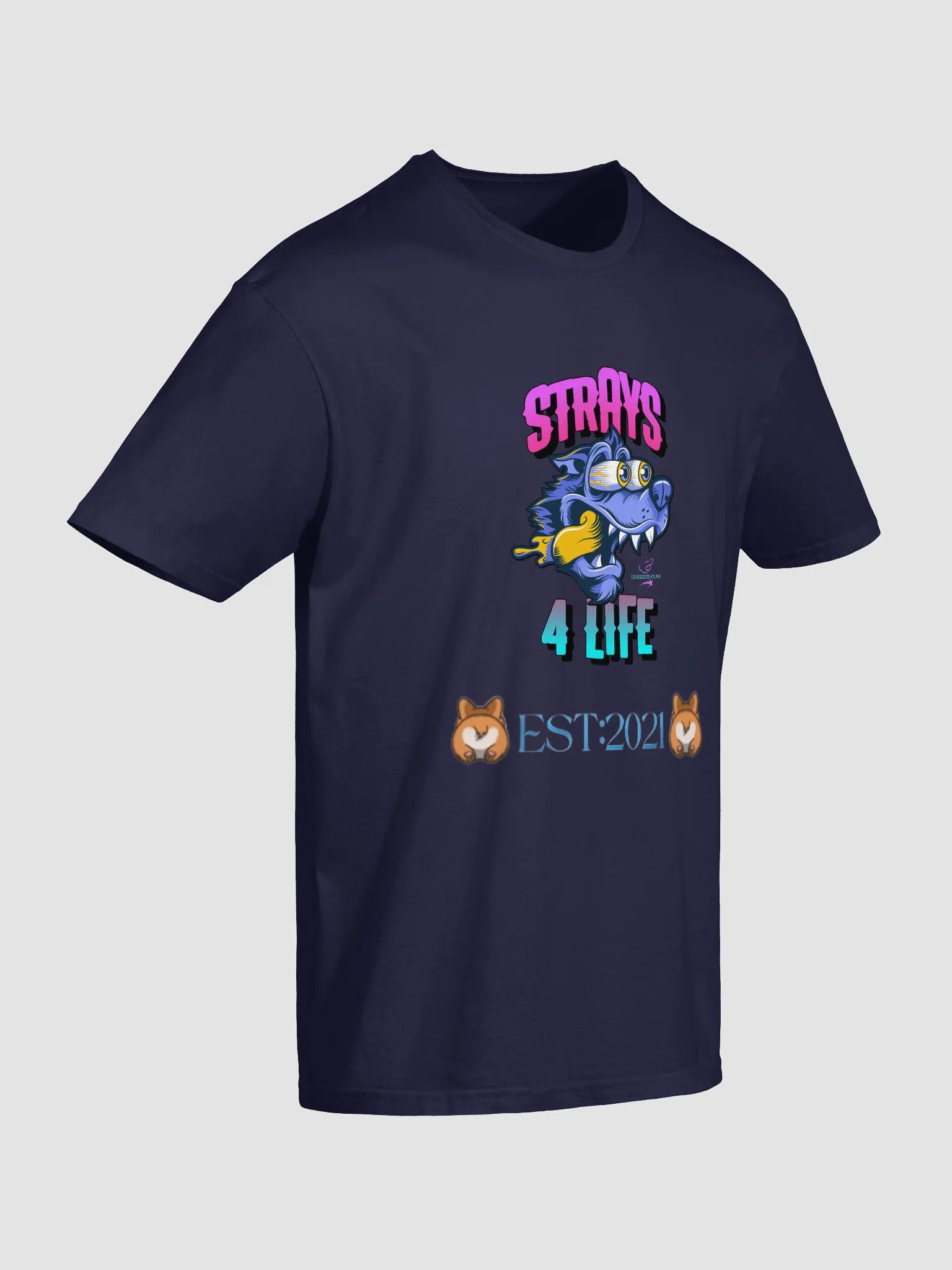 EST: 2021 Strays T-Shirt product image (2)