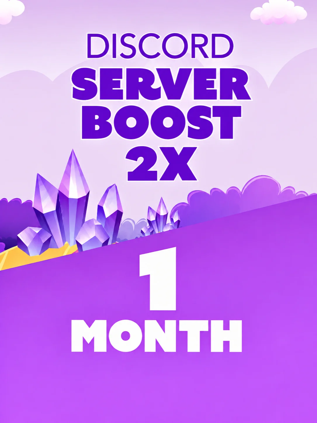 Discord Server Boost 2x | 1 Month product image (1)