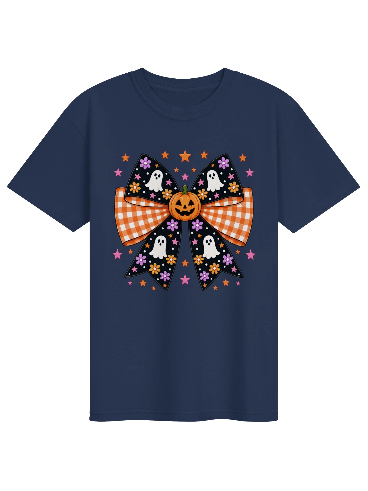Ghost Bow Ribbon Spirit T-shirt product image (2)