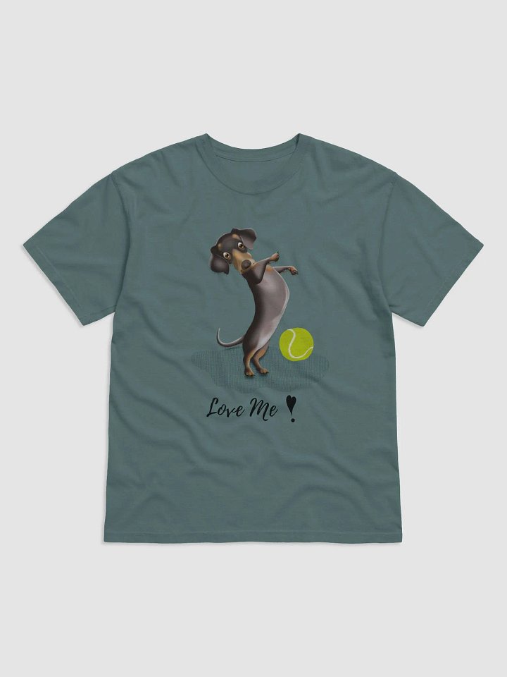 Playful Dachshund Cotton Tee product image (1)