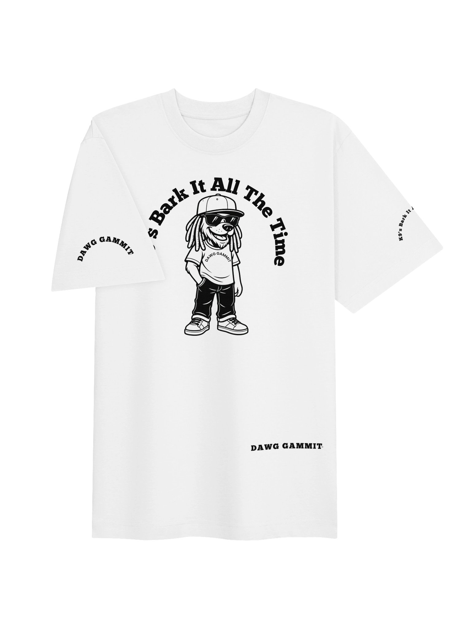 DAWG GAMMIT™ Rasta Dawg Heavy T-shirt product image (3)