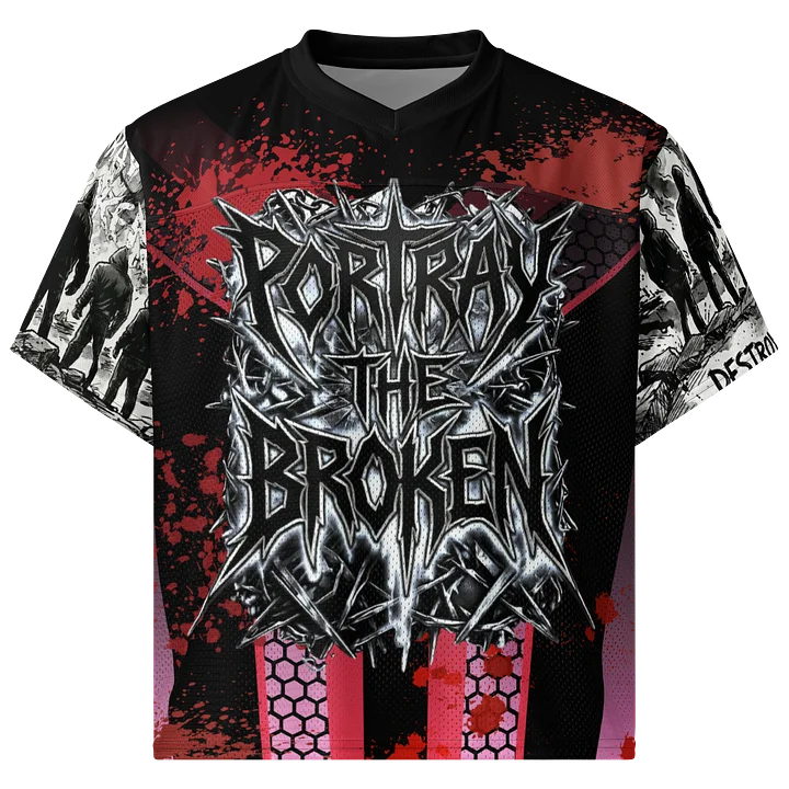 Portray the Broken Football Jersey product image (1)