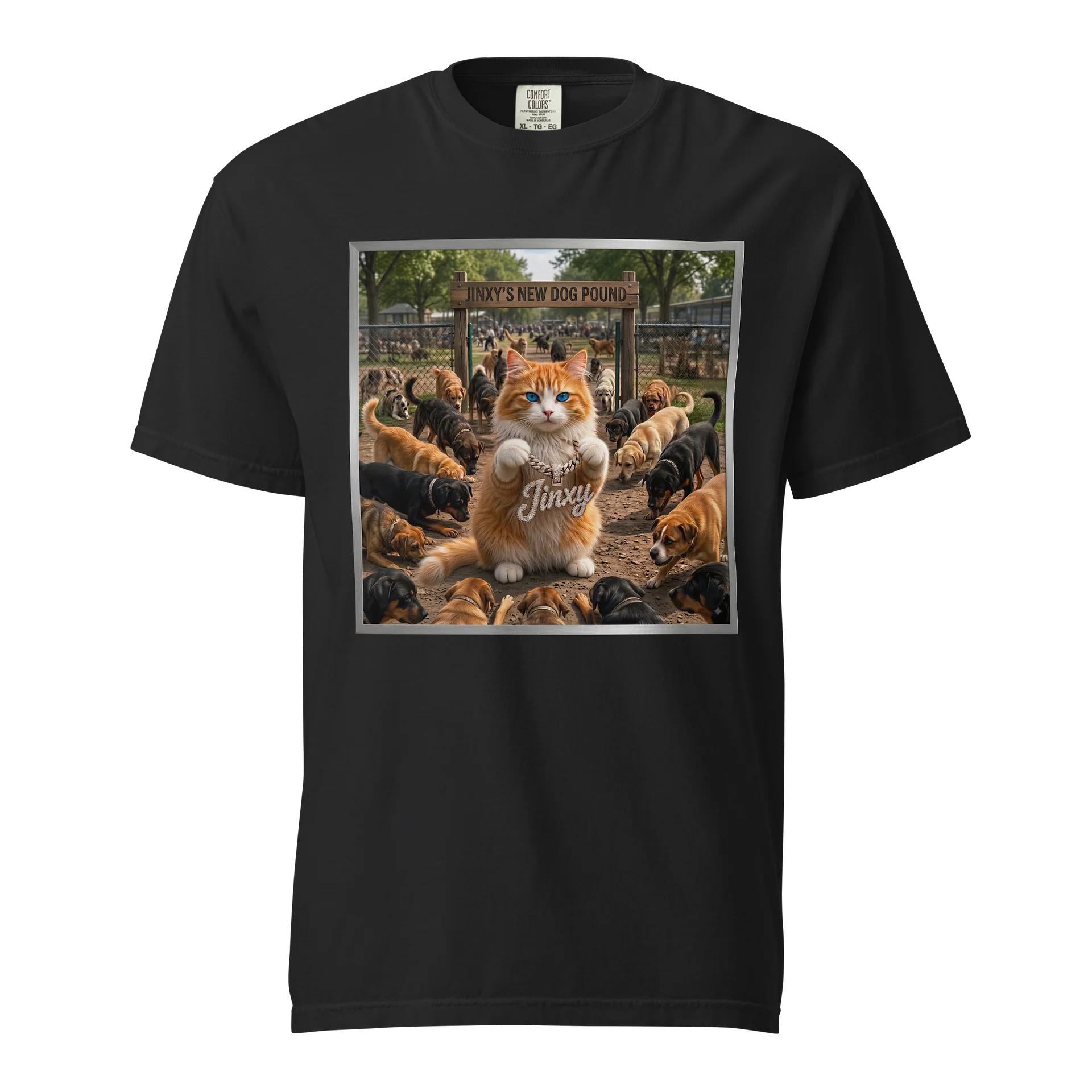 Jinxy's New Dog Pound - King of the Park Tshirt product image (1)
