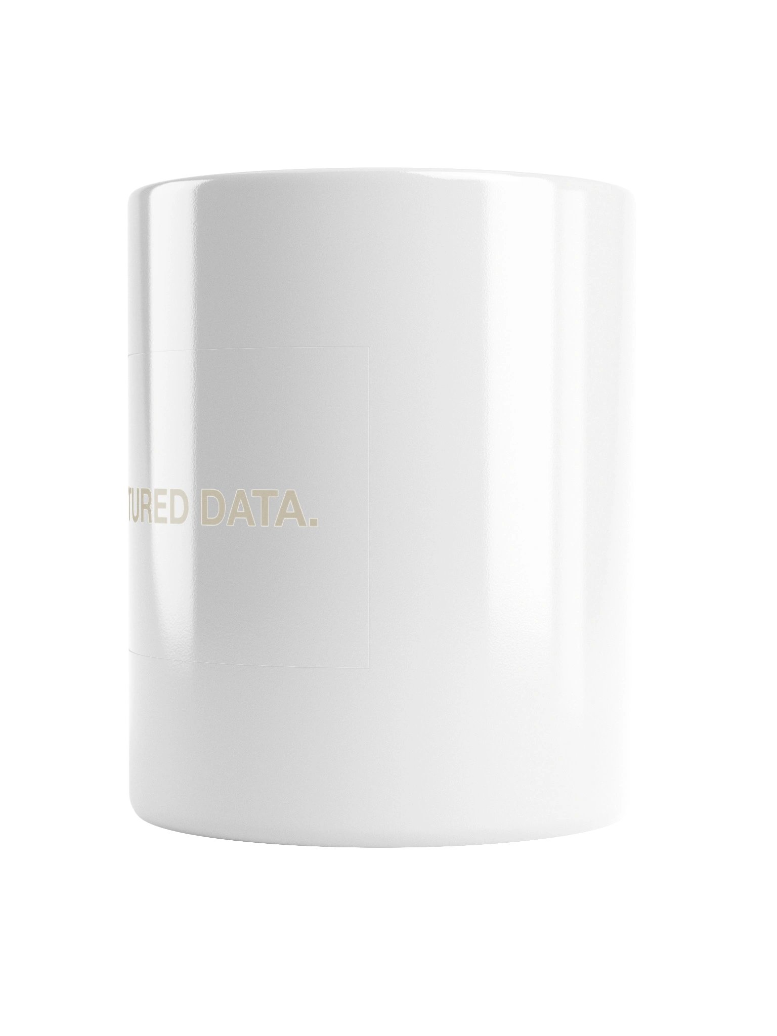 UNSTRUCTURED DATA. [mug] product image (2)