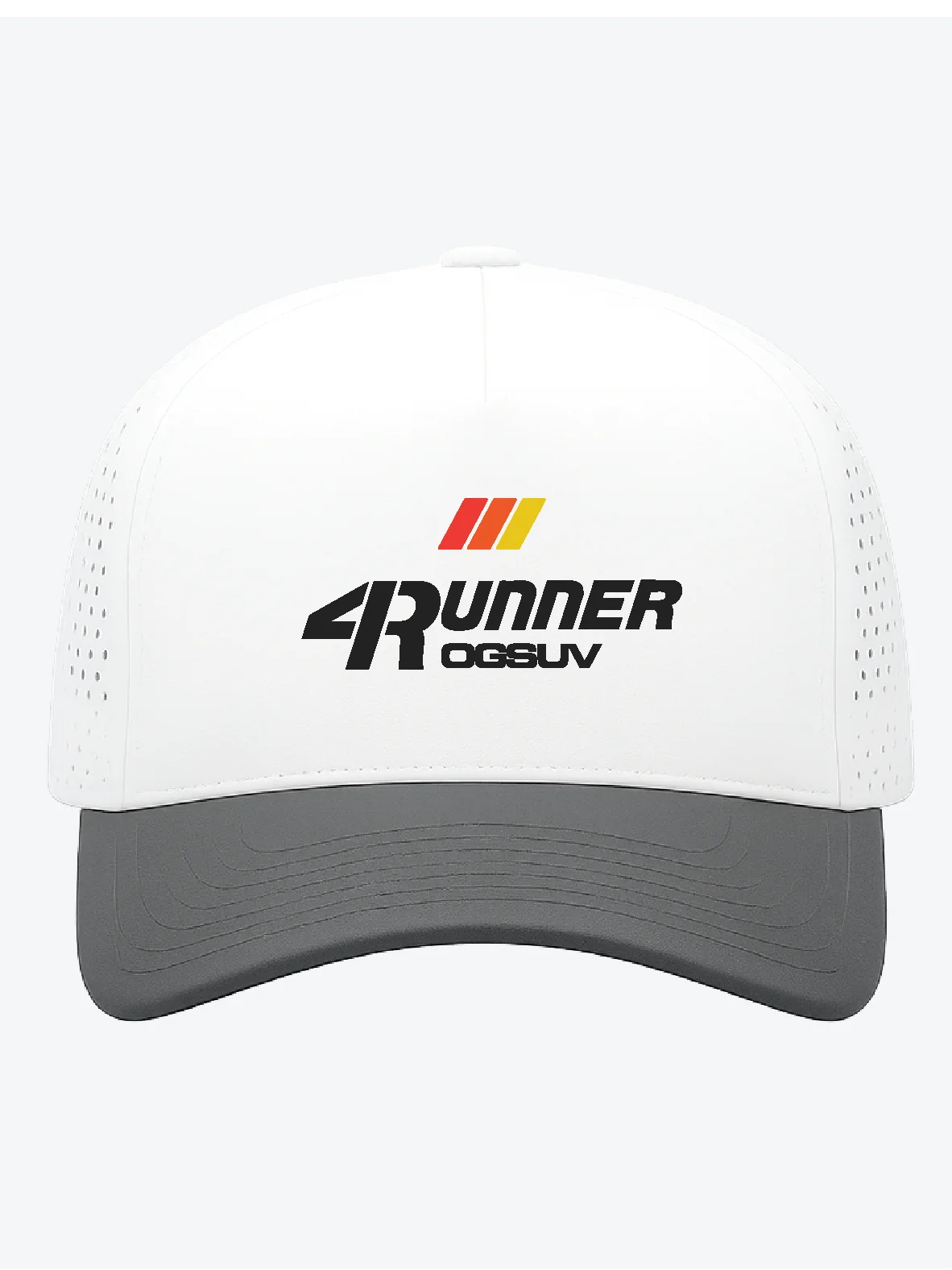 Large Silicone Laser Perf Snapback product image (5)