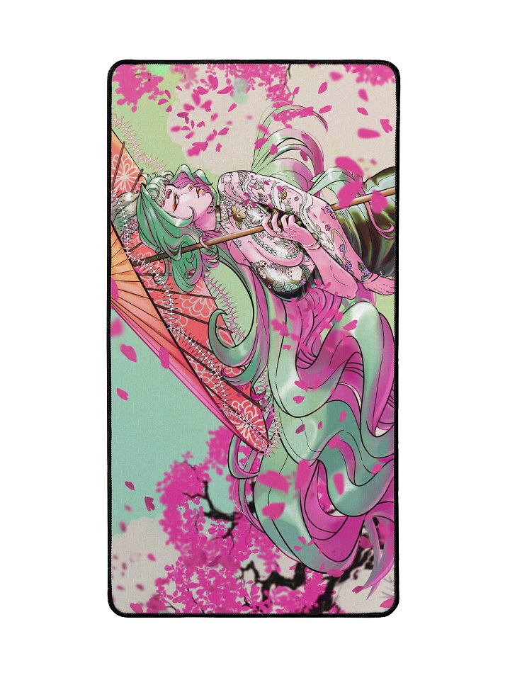 Sakura Mint Desk Pad product image (2)