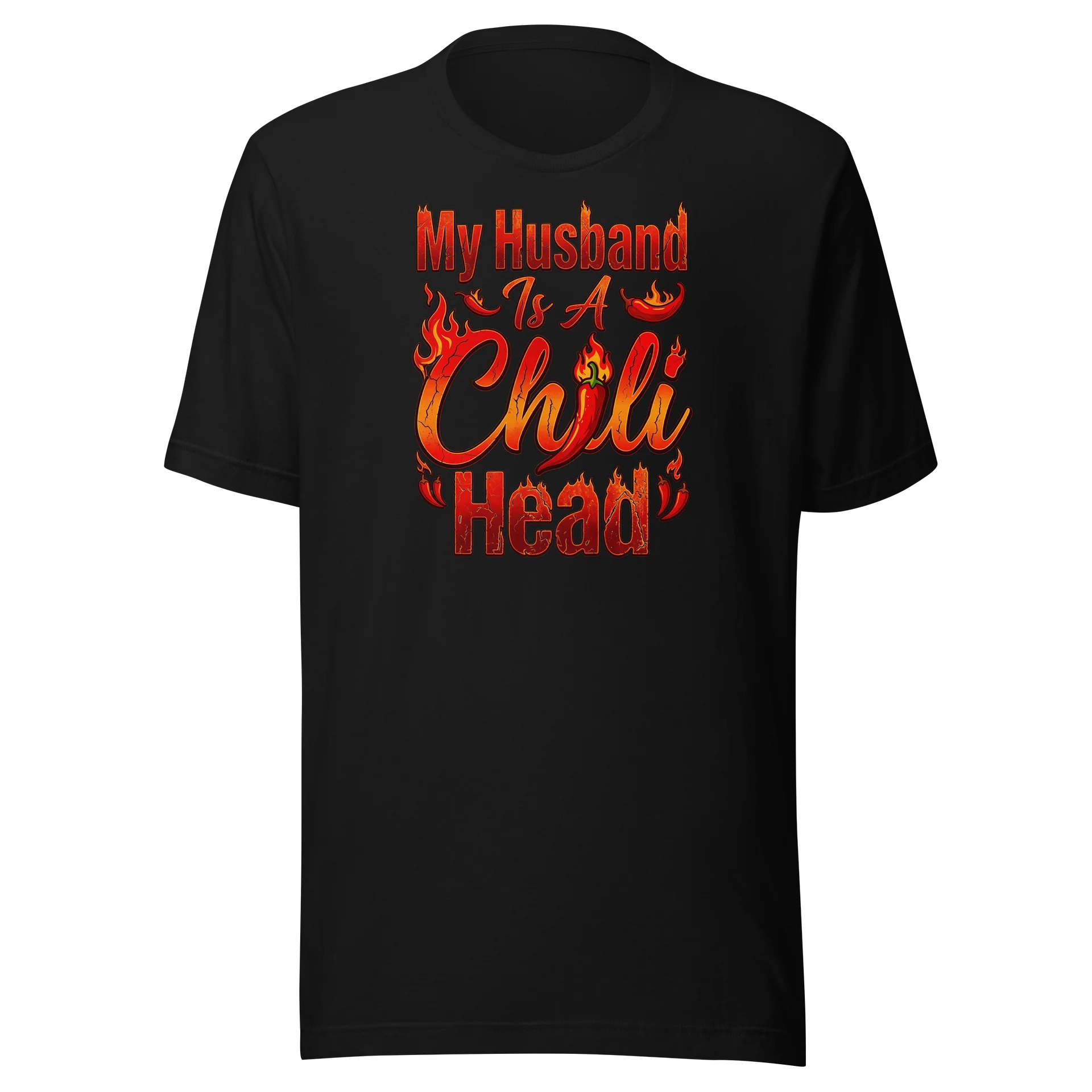 Women's My Husband Is A Chili Head 'Red Logo' Tshirt product image (1)