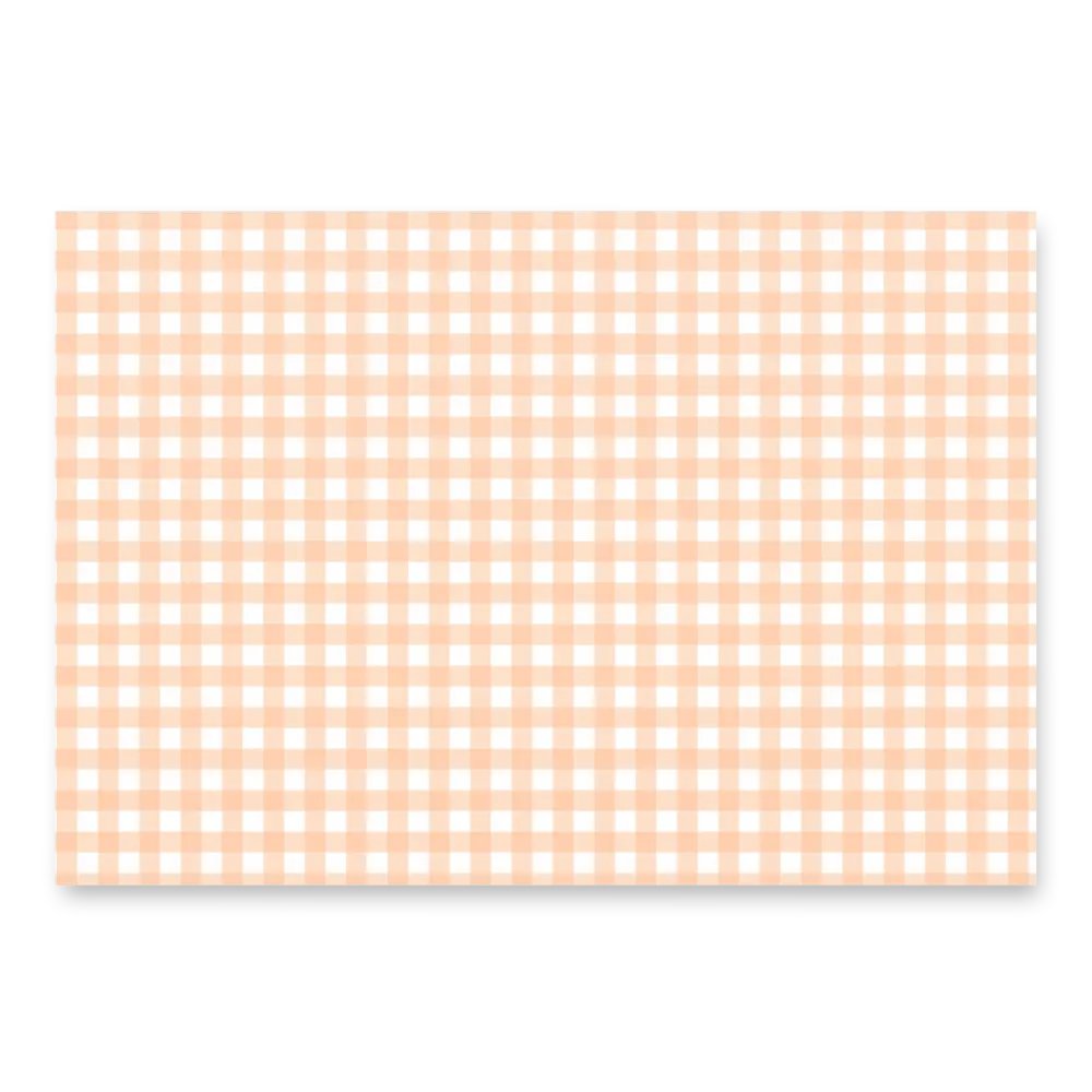 Peachy Gingham Gift Wrap Set (Set of 3) product image (2)