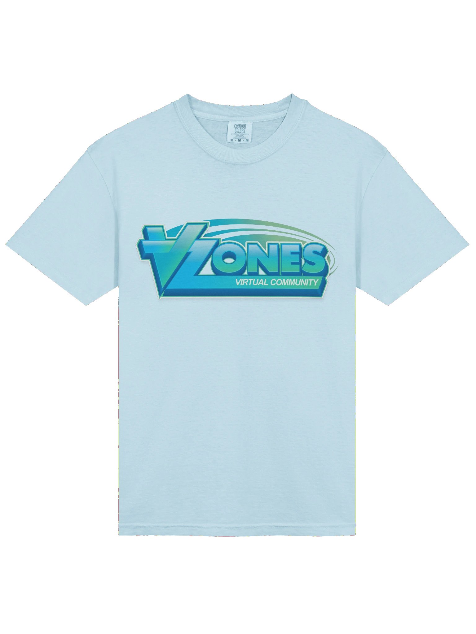 VZones Official T-Shirt Light Blue product image (3)
