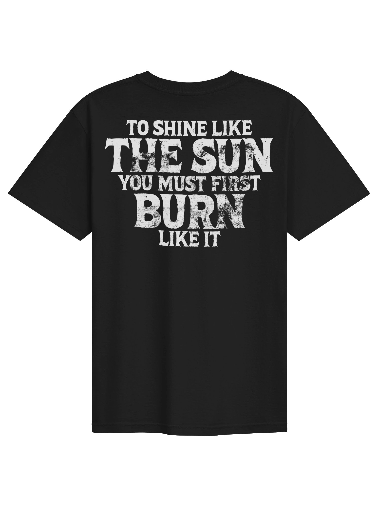 SHINE LIKE THE SUN TSHIRT BACKPRINT product image (2)