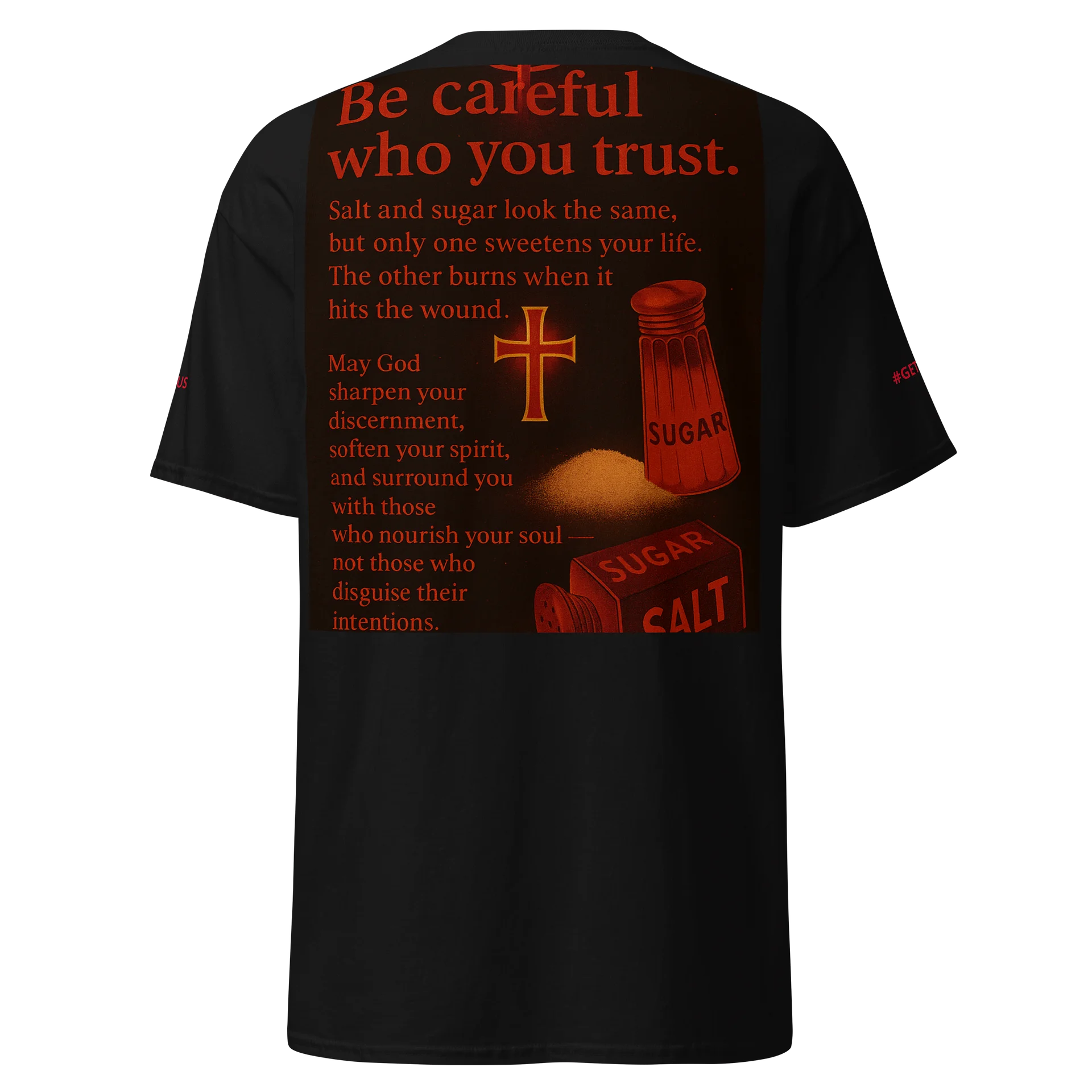 Bold Red 'SHORTIE' Tee product image (4)