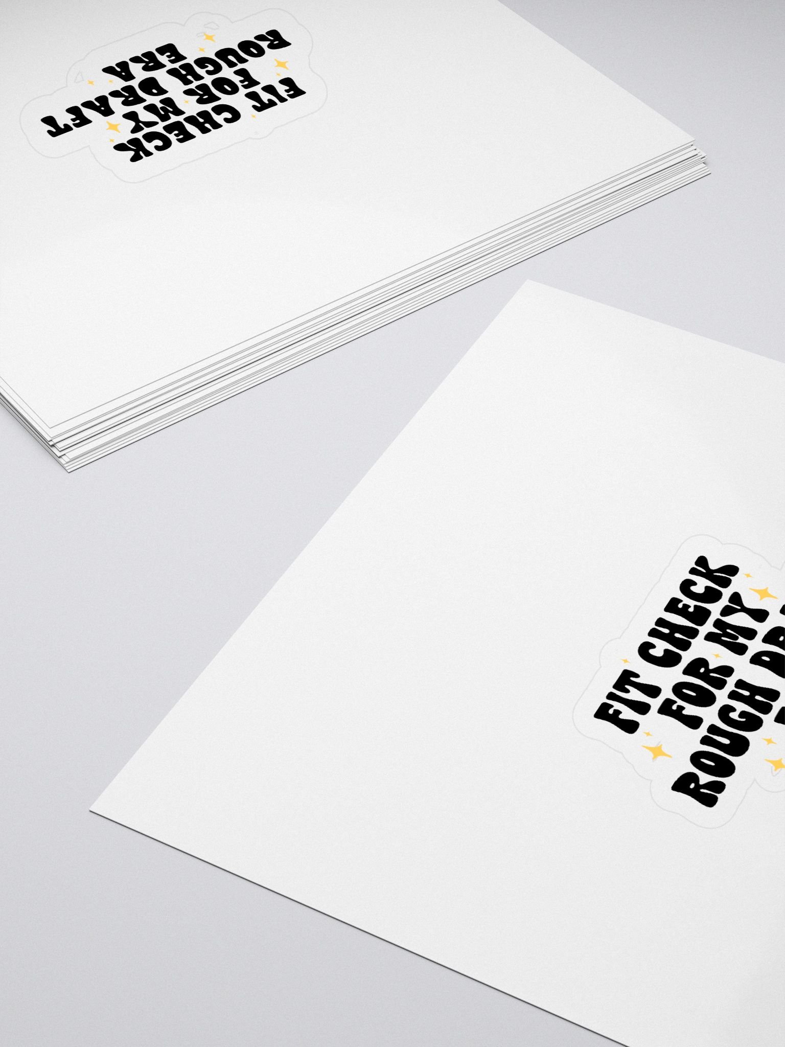Rough Draft Era Sticker product image (4)