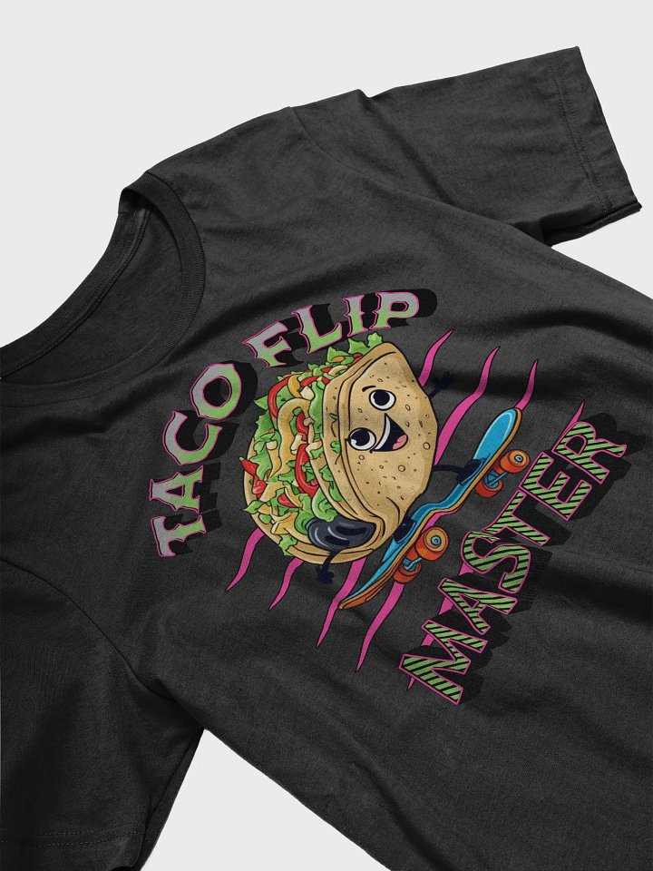 Taco Flip Master Skateboard T-Shirt product image (2)