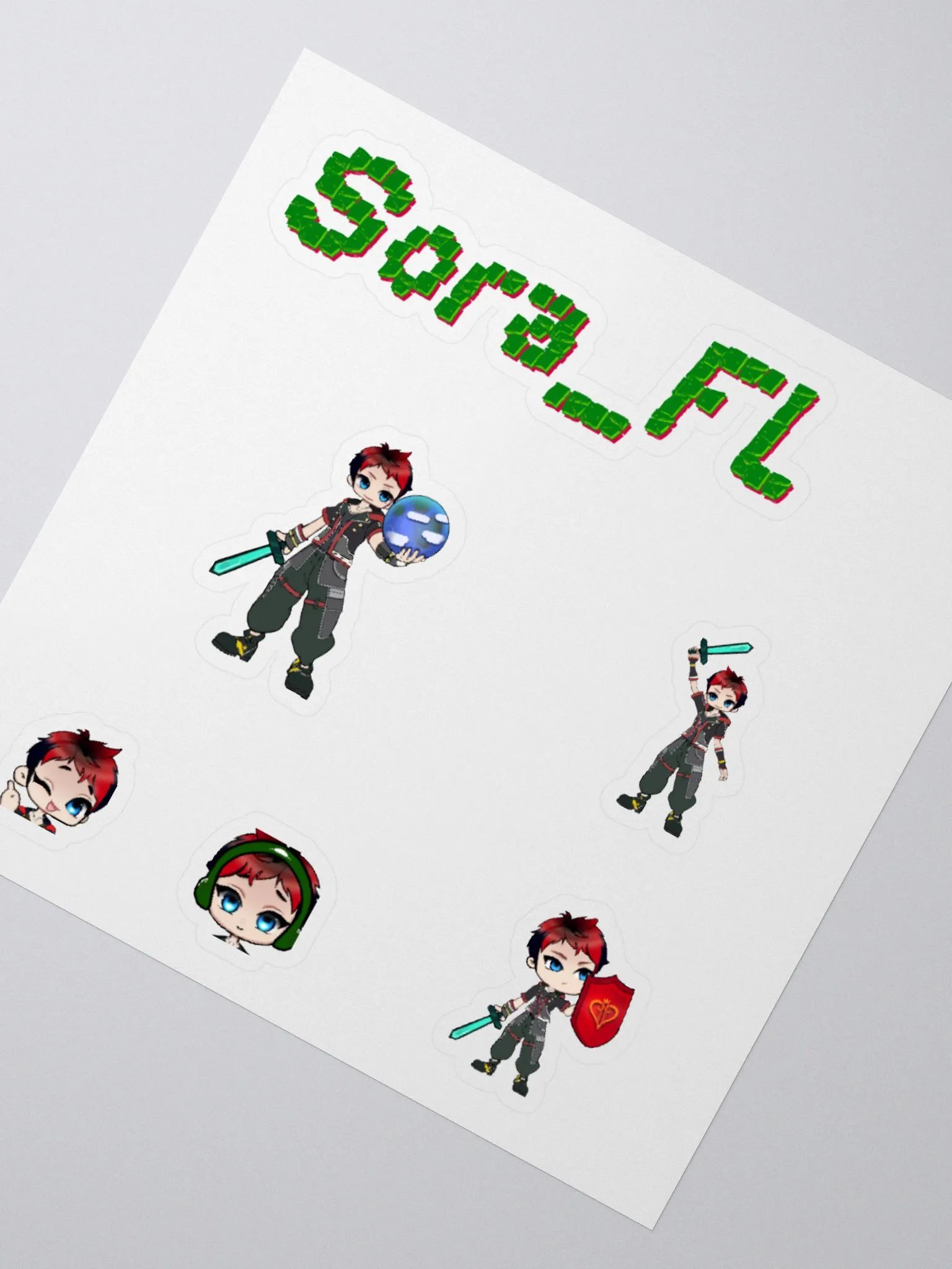 Sora_FL - Sticker Bogen product image (2)