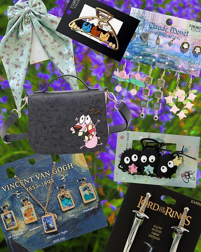 I made a Spring collection on my Hot Topic storefront and I truly think there may be too many cute things available. ✨🪻🖤 It's...