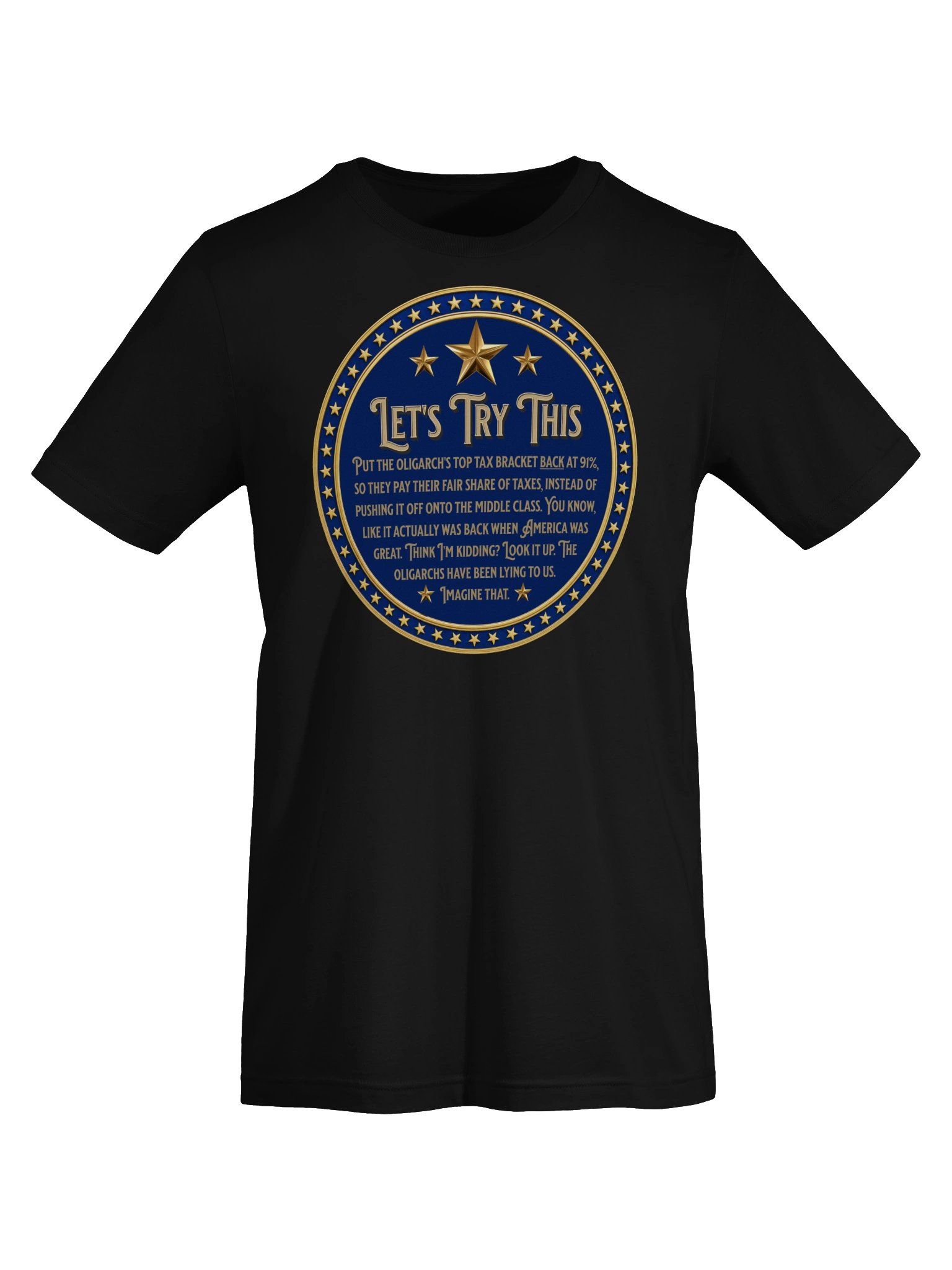 High quality unisex lightweight tee says: Let's Try This... product image (4)