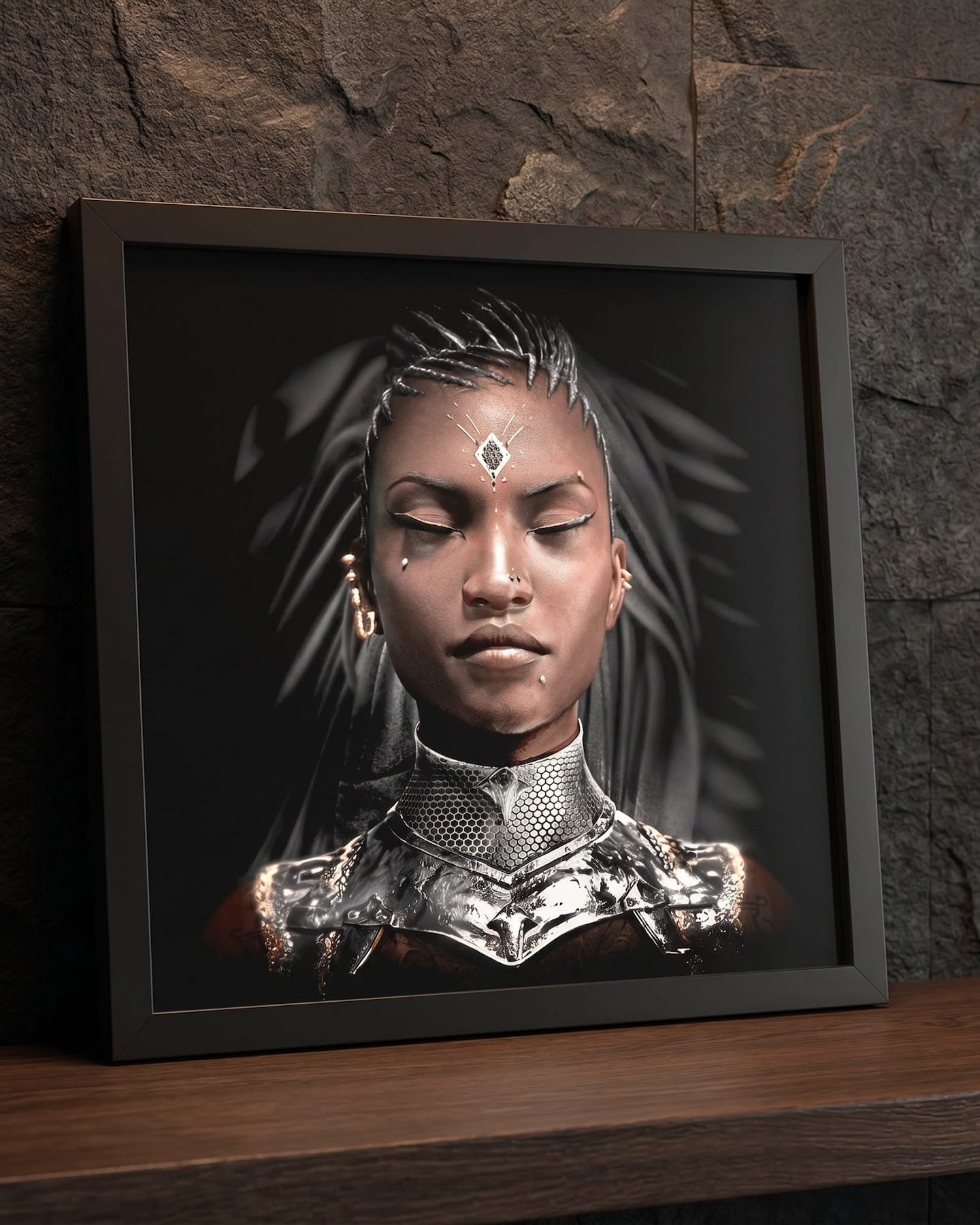 Queen Amanikhatashan · Framed High-Quality Matte Poster product image (5)