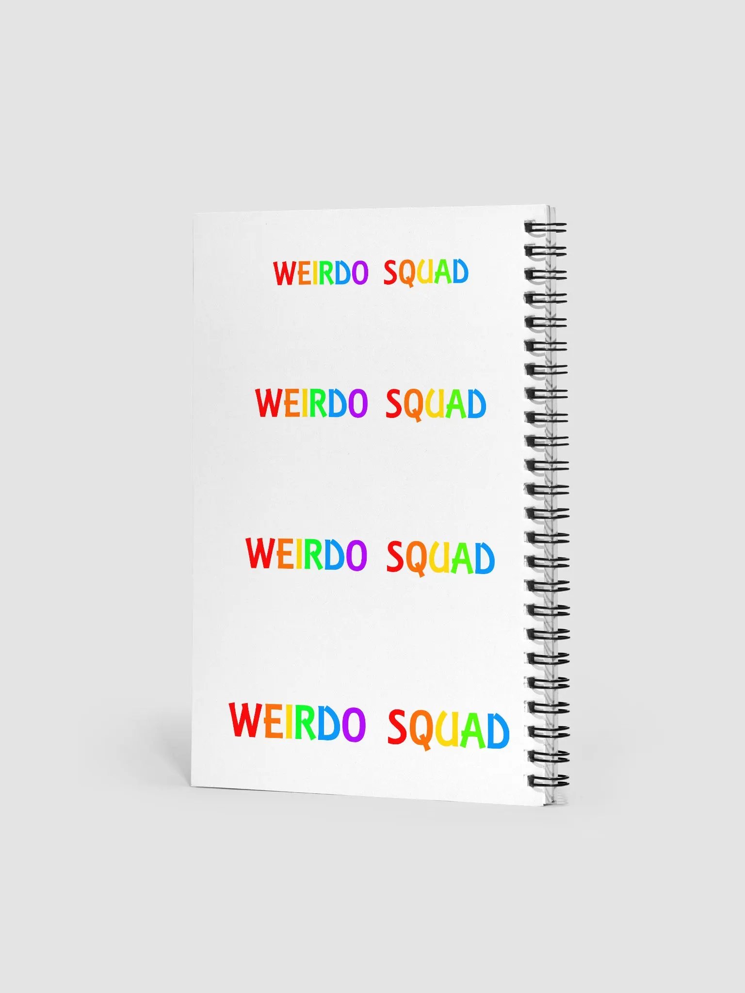 Stay Weird Rainbow - Spiral Notebook product image (2)
