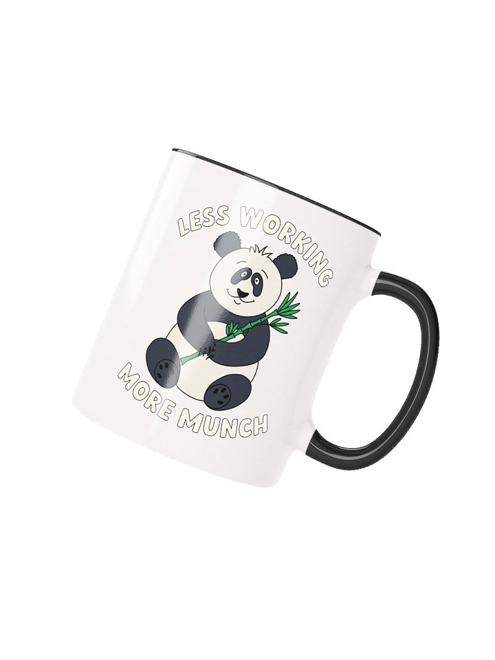 Less Working More Munch Panda Mug product image (1)
