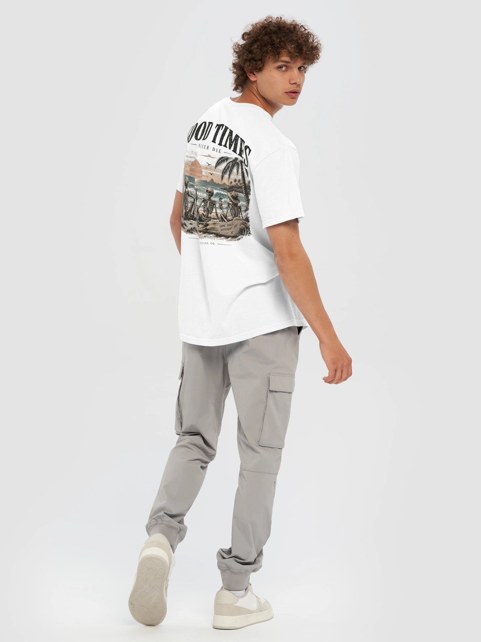 Good Times Never Die Comfort Colors Tee — Coastal Skellie Edit product image (12)