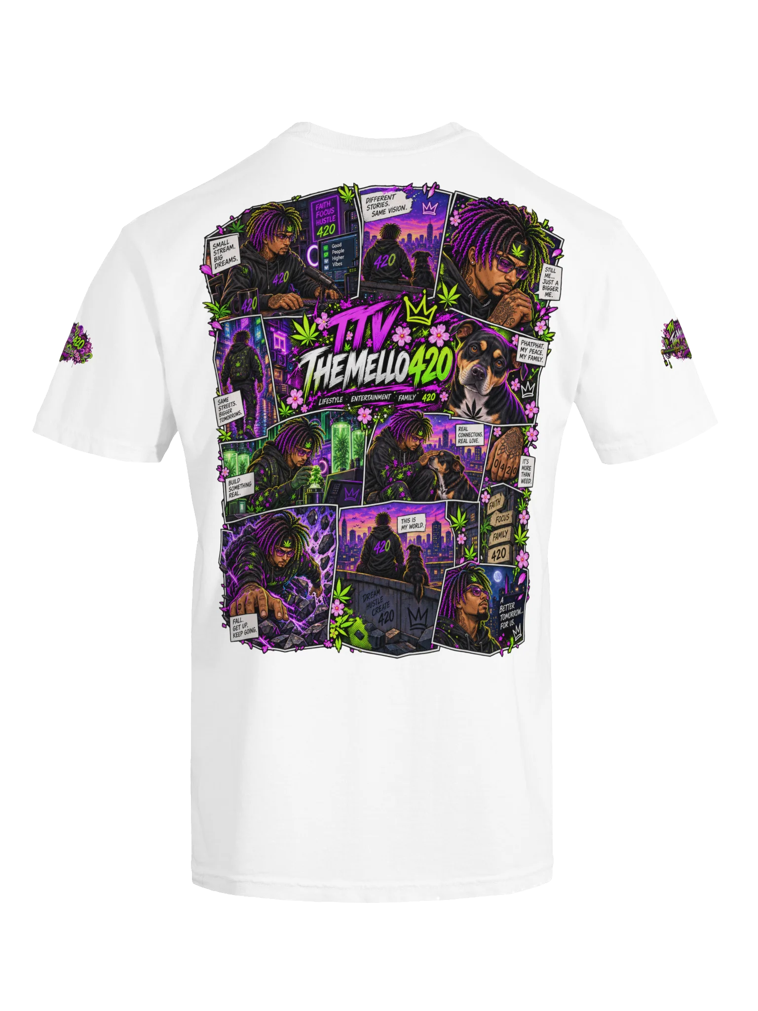 “Mello’s World Comic T-Shirt product image (3)