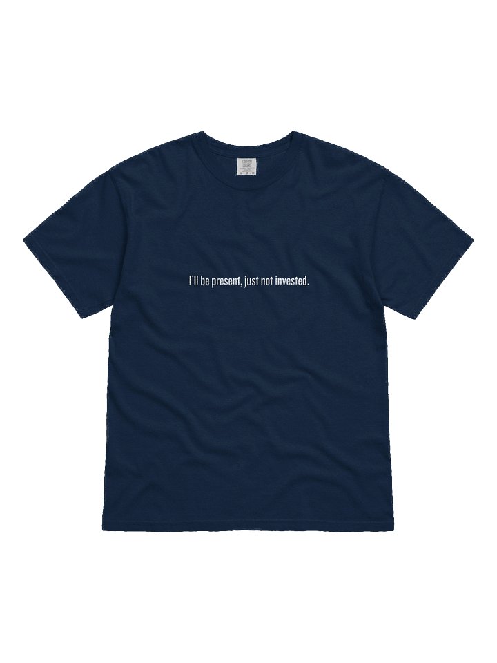 Present, just not invested. product image (3)