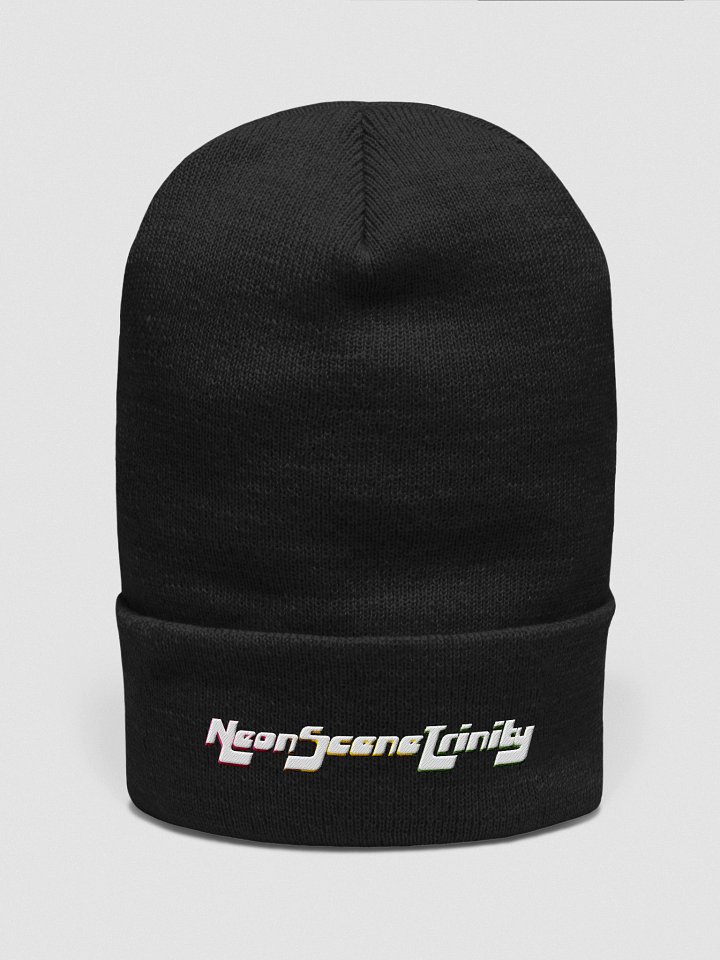 Neon Scene Trinity Logo Beanie product image (1)