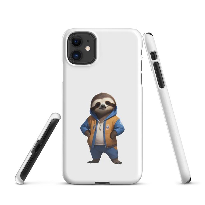 Playful Sloth Snap Case for iPhone product image (1)