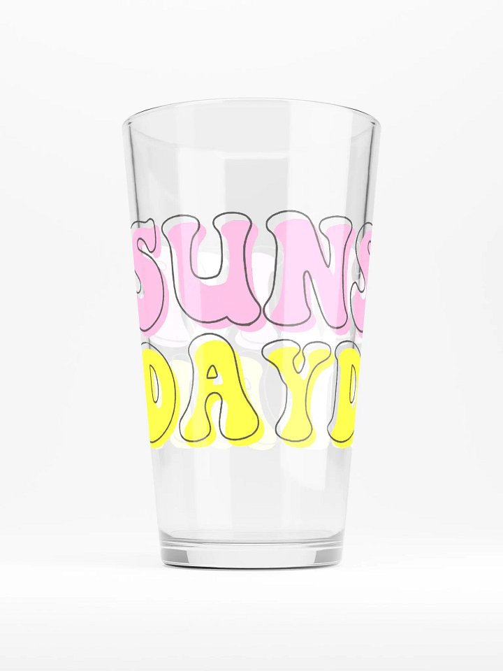 Sunshine Daydream Shaker Pint Glass product image (2)