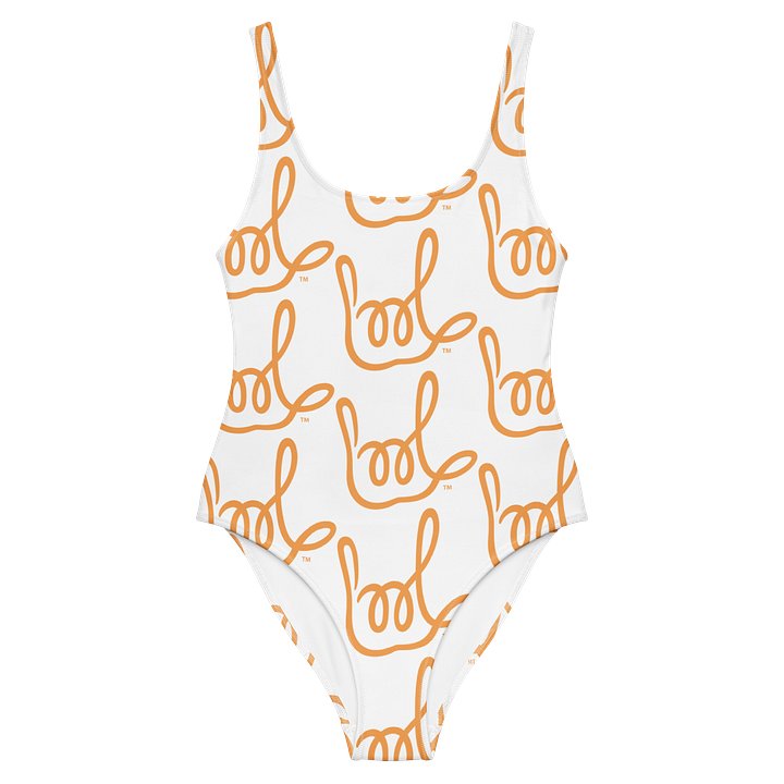 Forever ILY Orange One-Piece Swimsuit product image (2)